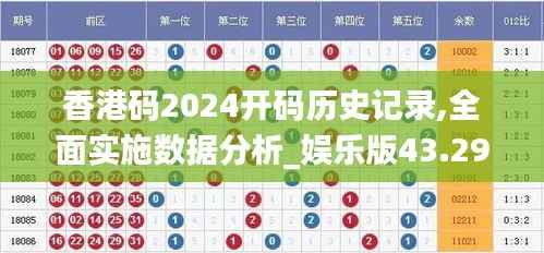 香港码2024开码历史记录,全面实施数据分析_娱乐版43.298