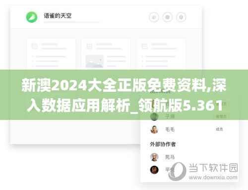 新澳2024大全正版免费资料,深入数据应用解析_领航版5.361