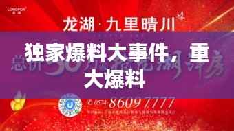 独家爆料大事件,重大爆料