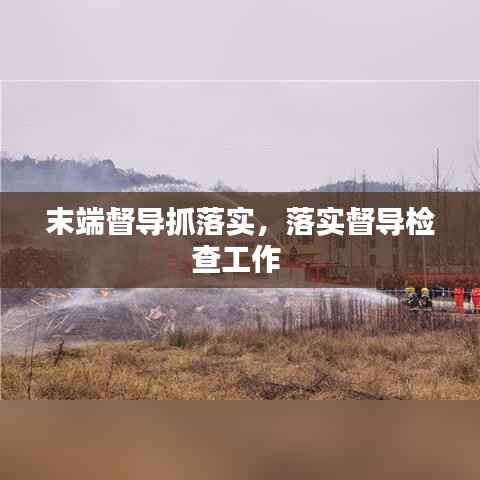 末端督导抓落实,落实督导检查工作