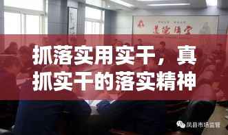 抓落实用实干,真抓实干的落实精神